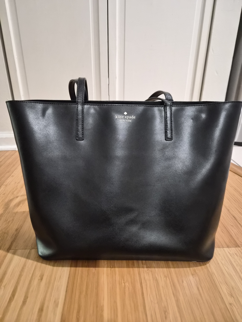 kate spade Black Leather Tote